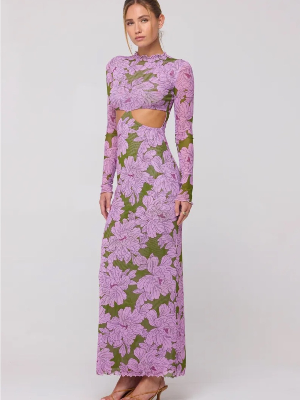 RESA Audrey Dress in Aster - Picture 2 of 4